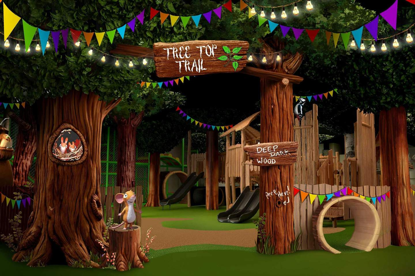 The Gruffalo & Friends Clubhouse Clubhouse