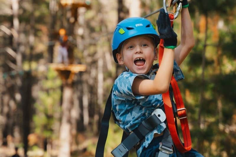 Treetops Adventure Canberra: Junior Ropes Course