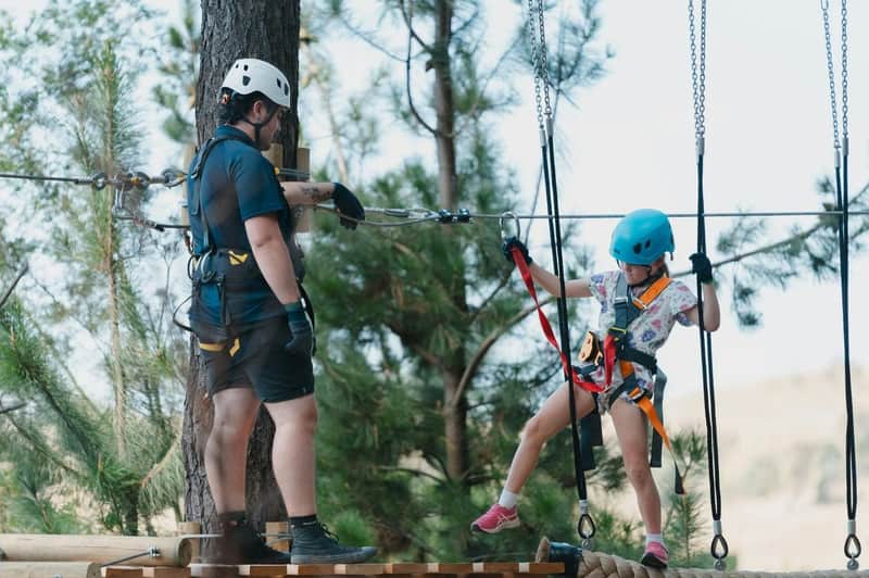 Treetops Adventure: Majura Pines Canberra
