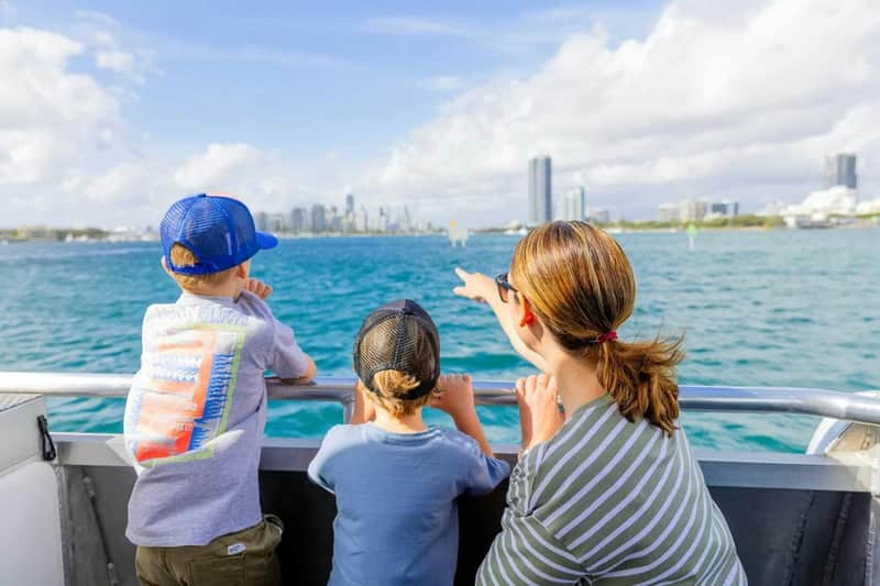 Gold Coast Aqua Park: Entry Ticket + Roundtrip Hopo Ferry