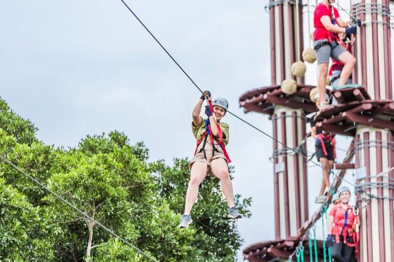Maroochydore: Next Level Park Treetops Adventure
