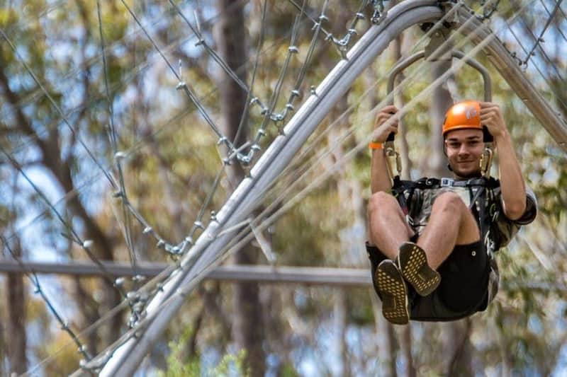 Treetops Adventure Central Coast: Ropes Course + Zipcoaster Ride