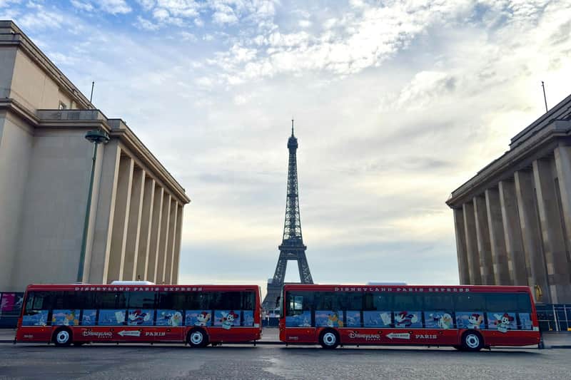 Disneyland® Paris: Ticket + Shuttle Transport from Paris