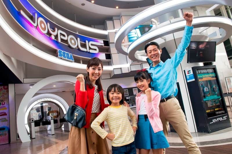 Tokyo Joypolis: Entry Ticket + 1-Day Yurikamome Train Pass
