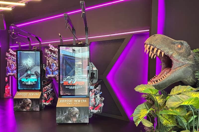 VAR LIVE VR Theme Park Kuala Lumpur: MyTOWN Shopping Centre Triple Game Combo