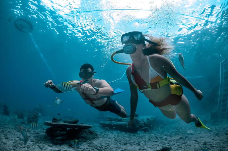 Chankanaab Beach Adventure Park: Guided Snuba Adventure