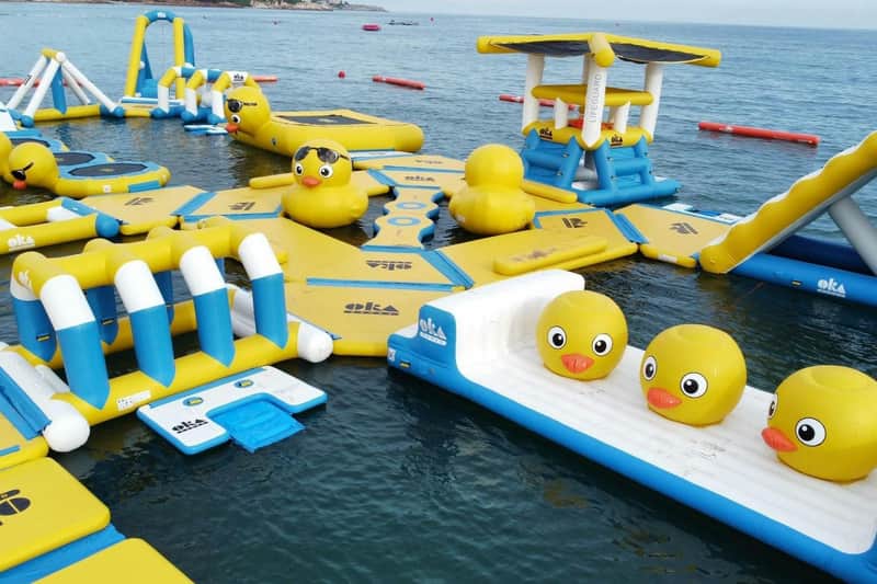 Salou: Inflatable Water Park Experience