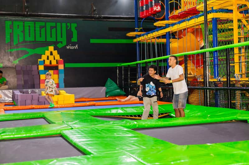 Froggy's Fun Park: Trampoline, Playground & Rope Park 1-Day Access