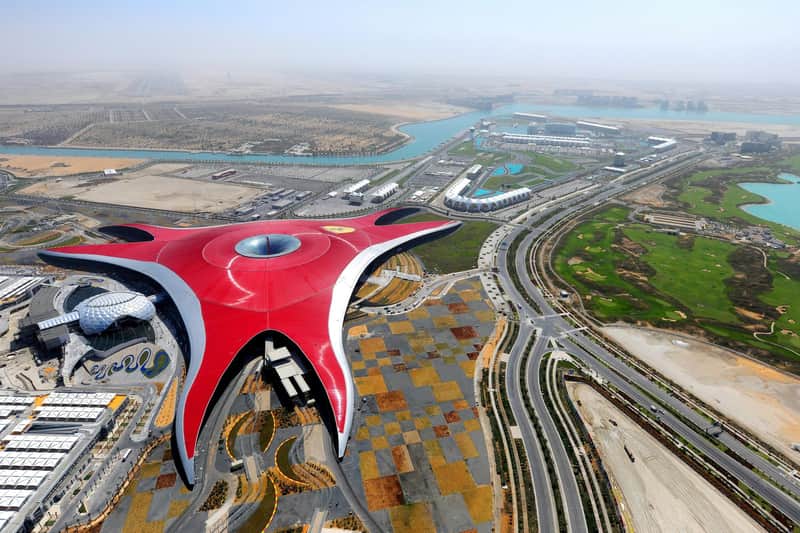 Day Trip from Dubai: Sheikh Zayed Grand Mosque and Ferrari World