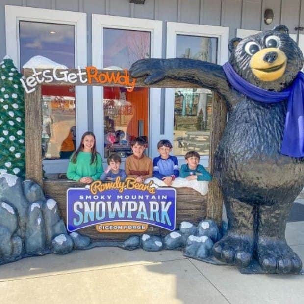 Rowdy Bear's Smoky Mountain Snowpark: 2-Hr Unlimited Wristband