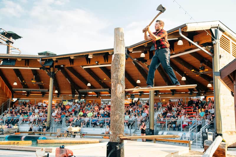 Paula Deen's Lumberjack Feud Show